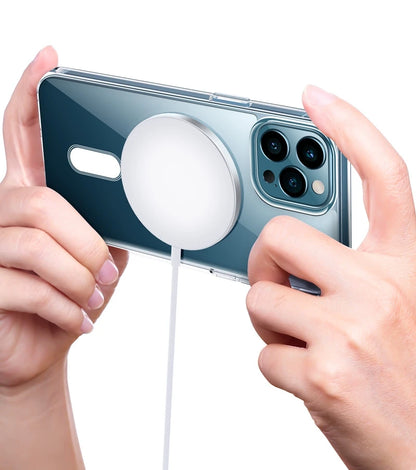 Original Clear MagSafe Magnetic iPhone Wireless Charging Case