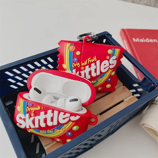 AirPods Case 3D Snacks Sugar Drinks Creative Earphone
