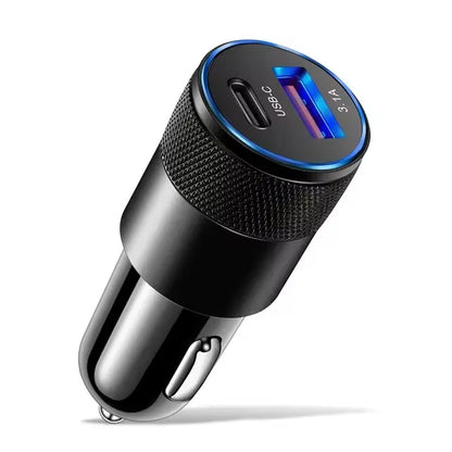 66W USB Car Charger | Wireless Fast Charging Adapter