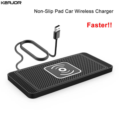 Car Wireless Charging Pad | Fast Wireless Charger for iPhone