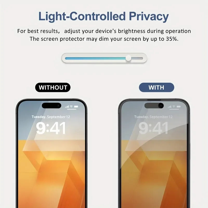 Invisible Protection: Enhance Your iPhone Experience with Anti-Spy Glass for All Models