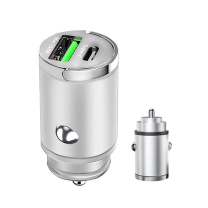 100W Mini USB Car Charger Fast Charging iPhone QC3.0 PD