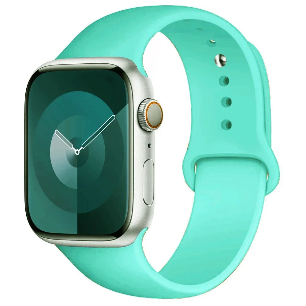 Silicone Band For Apple Watch strap sport bracelet iwatch series 8 7 6 5 4 3 SE 9 Ultra 2 49mm