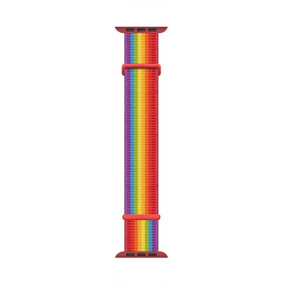 Nylon Loop Strap for Apple Watch Band 46mm 40mm 44mm 45mm 42mm 41mm 38mm Smart Belt Bracelet for IWatch Ultra 49mm 8/7/6/SE/5/4
