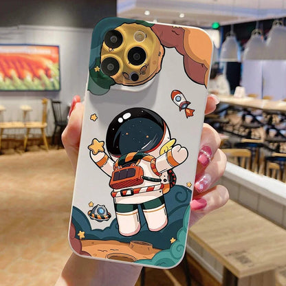 Cartoon Astronaut Phone Case