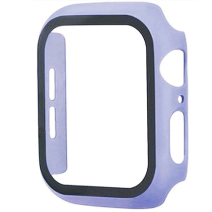Glass+Cover For Apple Watch case 9 8 7 6 SE 5 iWatch Accessorie Screen Protector Apple watch serie 44mm 40mm 41mm 45mm 42mm 38mm