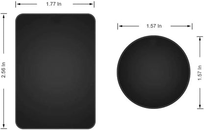 5pcs Metal Disk Plate for Magnetic Phone Holder Car Use