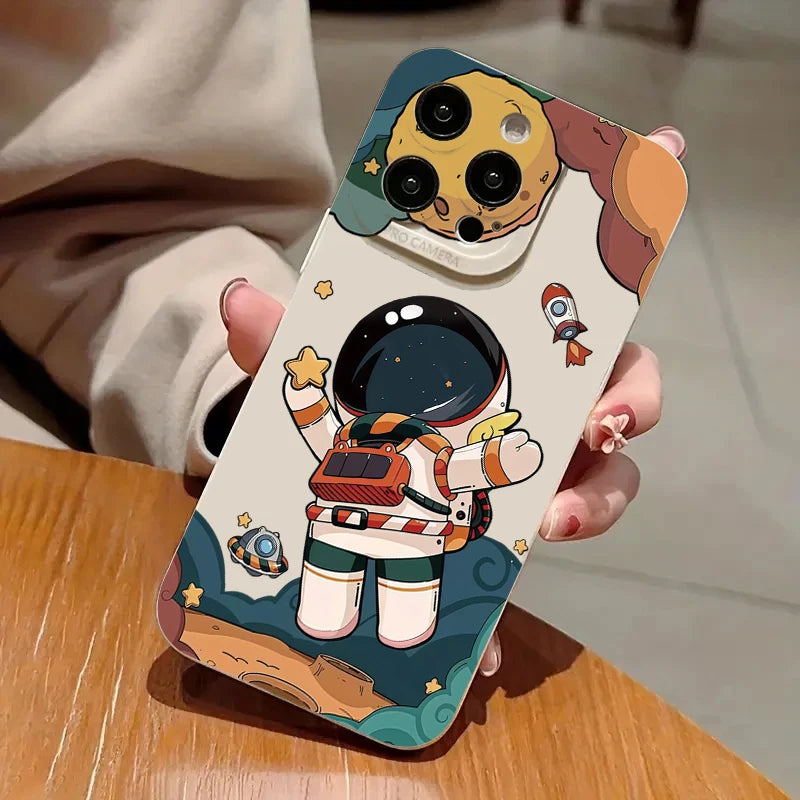 Cartoon Astronaut Phone Case