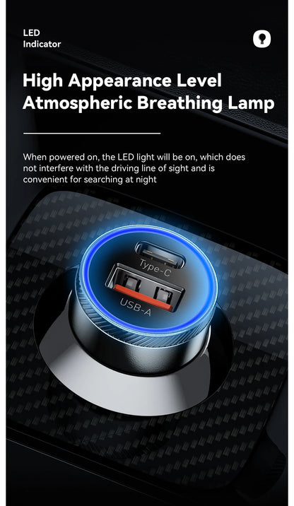 Essager 54W USB Car Charger | Fast Charging for iPhone