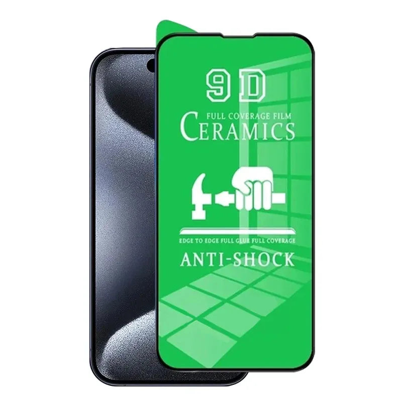 5PCS HD Soft Ceramic iPhone Screen Protector Shockproof