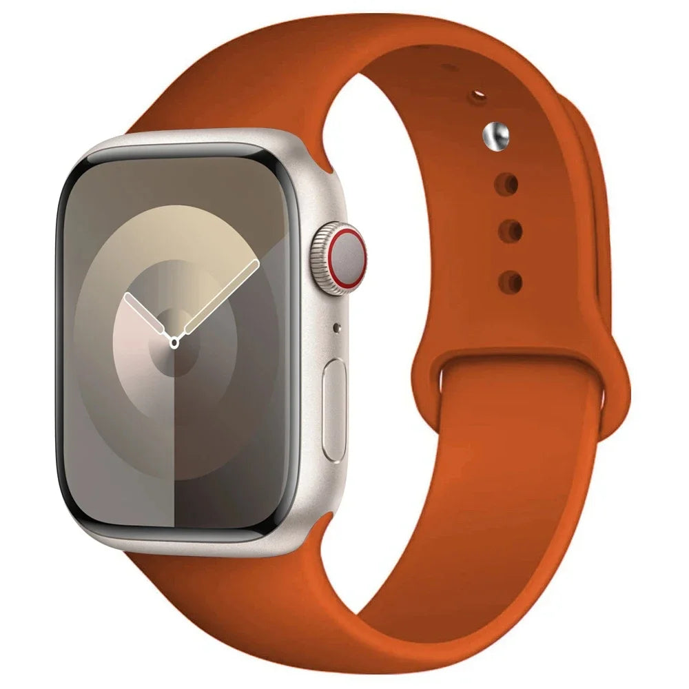 Silicone Band For Apple Watch strap sport bracelet iwatch series 8 7 6 5 4 3 SE 9 Ultra 2 49mm