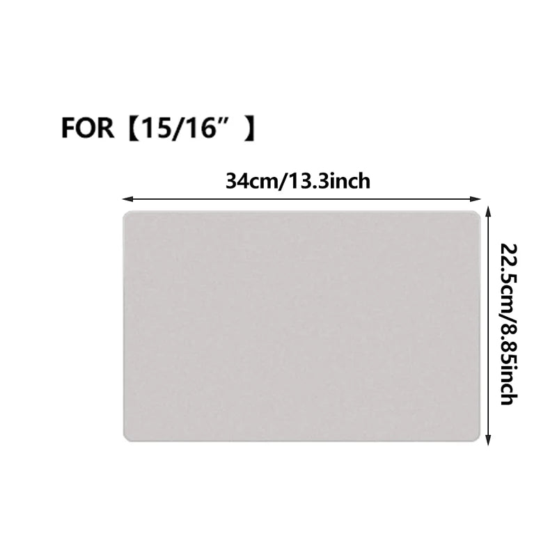 Microfiber Laptop Cleaner Cloth & MacBook Keyboard Cover Kit
