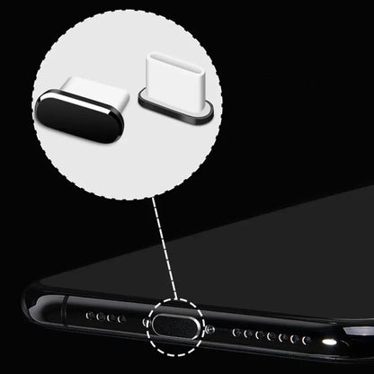 USB C Dust Plug & Brush Set for iPhone Samsung Charging Port
