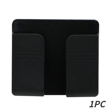 Wall Storage Remote Holder & Phone Charging Stand Organizer