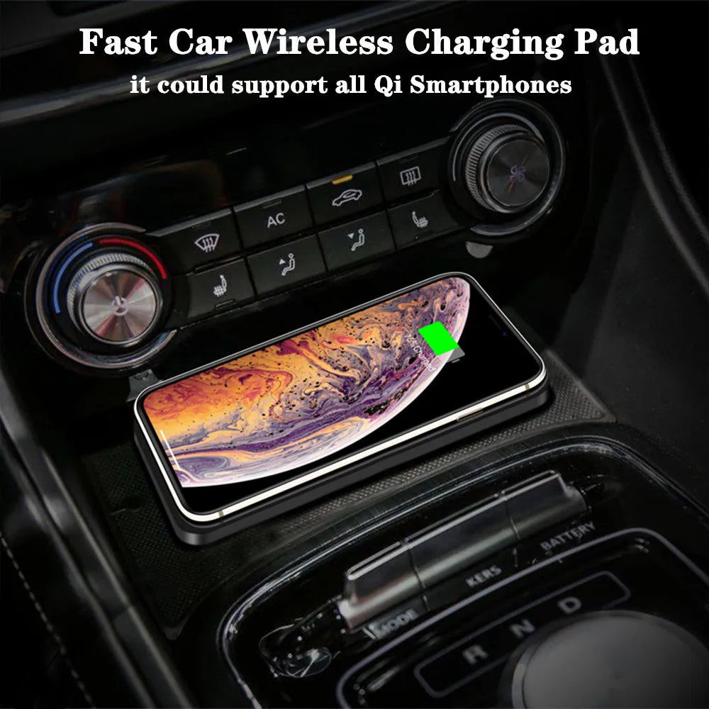 Car Wireless Charging Pad | Fast Wireless Charger for iPhone