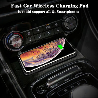 Car Wireless Charging Pad | Fast Wireless Charger for iPhone