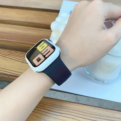 Silicone Band For Apple Watch strap sport bracelet iwatch series 8 7 6 5 4 3 SE 9 Ultra 2 49mm