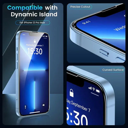 5Pcs Tempered Glass iPhone Screen Protector Tempered Glass
