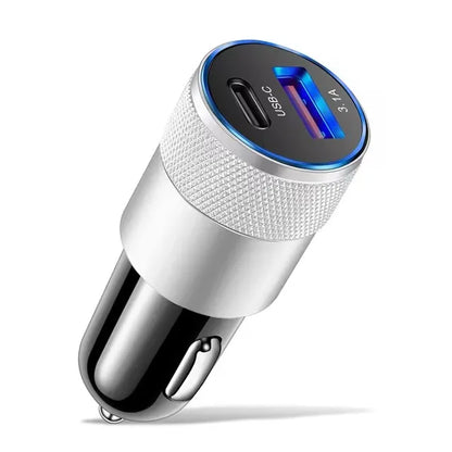 66W USB Car Charger | Wireless Fast Charging Adapter