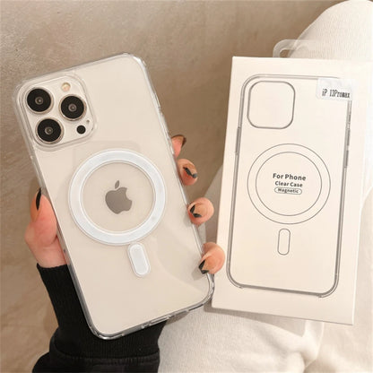 Original Clear MagSafe Magnetic iPhone Wireless Charging Case