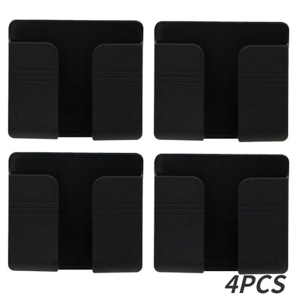Wall Storage Remote Holder & Phone Charging Stand Organizer
