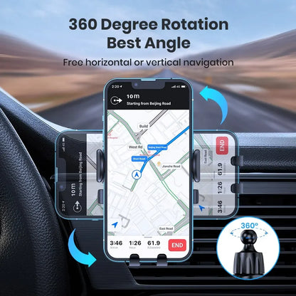 Mobile Phone Holder for Car Air Outlet Gravity Sensor Stand