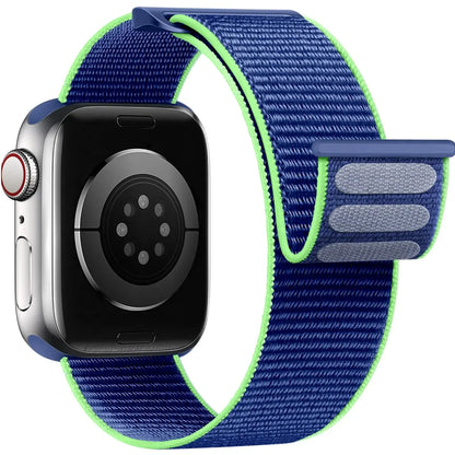 Nylon Loop Strap for Apple Watch Band 46mm 40mm 44mm 45mm 42mm 41mm 38mm Smart Belt Bracelet for IWatch Ultra 49mm 8/7/6/SE/5/4