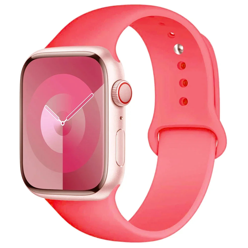 Silicone Band For Apple Watch strap sport bracelet iwatch series 8 7 6 5 4 3 SE 9 Ultra 2 49mm