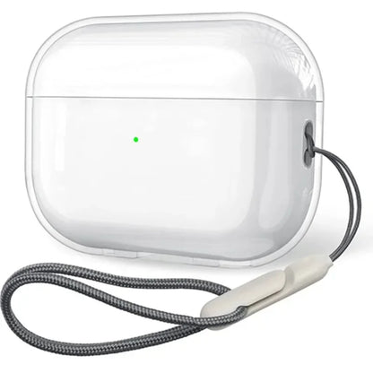 Ultimate AirPods Protection: Clear Charging Case with Shockproof Design