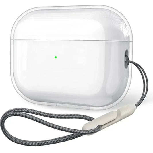 Ultimate AirPods Protection: Clear Charging Case with Shockproof Design