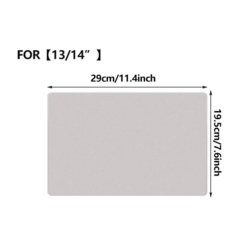 Microfiber Laptop Cleaner Cloth & MacBook Keyboard Cover Kit