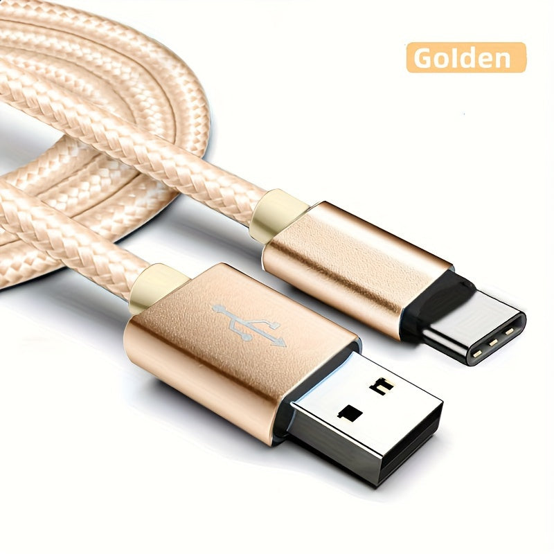 USB Type C cable for fast and safe charging is suitable for, Redmi, OnePlus mobile phone charging cables, with a length of 1m/2m/3m