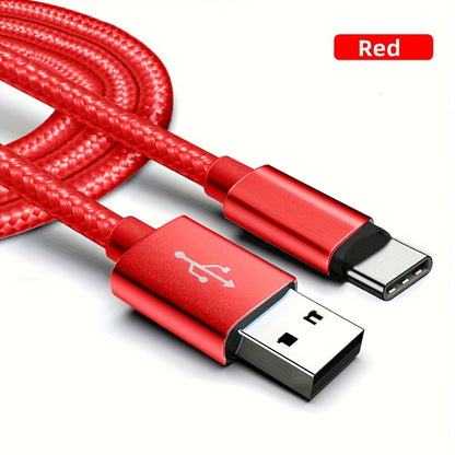 USB Type C Cable Fast Safe Charging Redmi OnePlus 1m 2m 3m